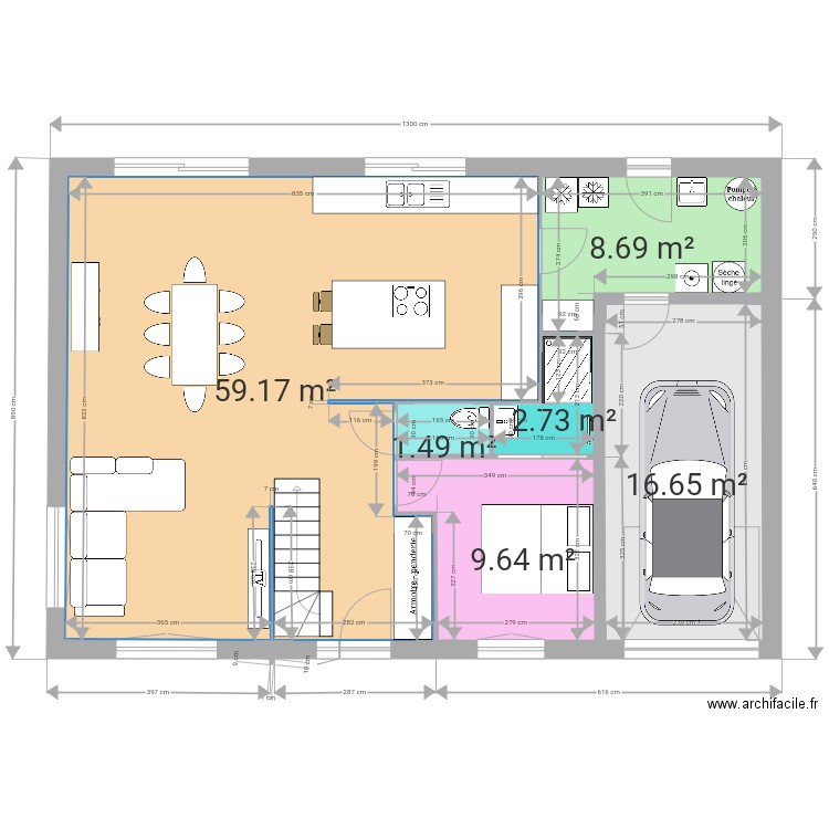 Plan maison 2. Plan de 0 pièce et 0 m2