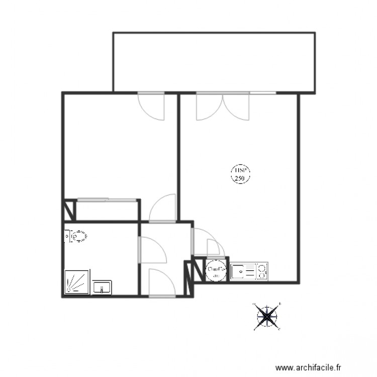 Argi Andia Bayonne B 31. Plan de 0 pièce et 0 m2