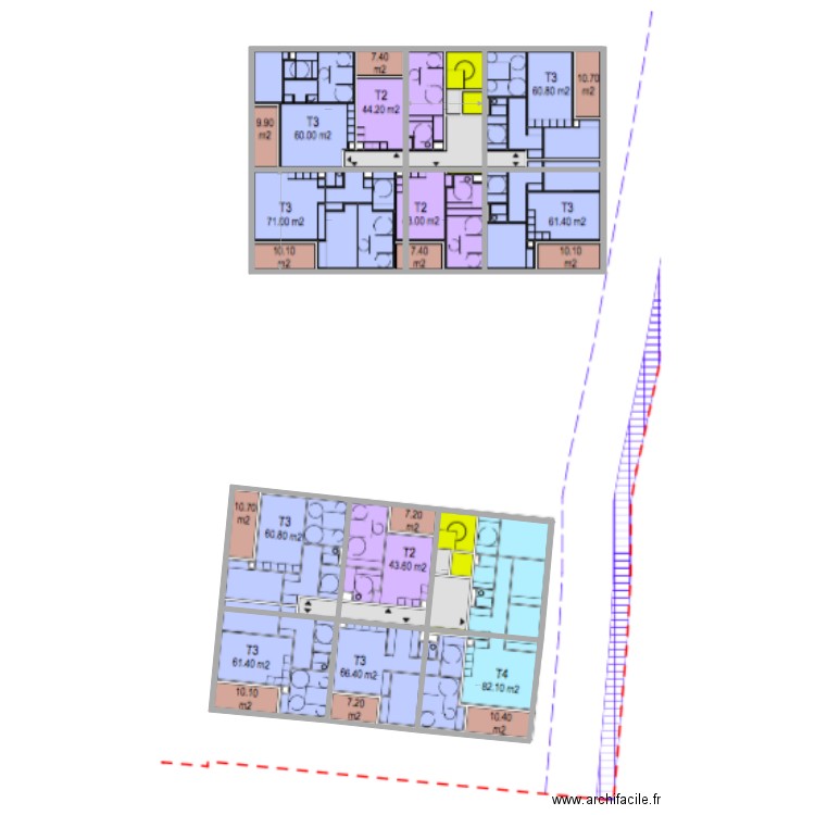 PLANS VALBARELLE. Plan de 0 pièce et 0 m2