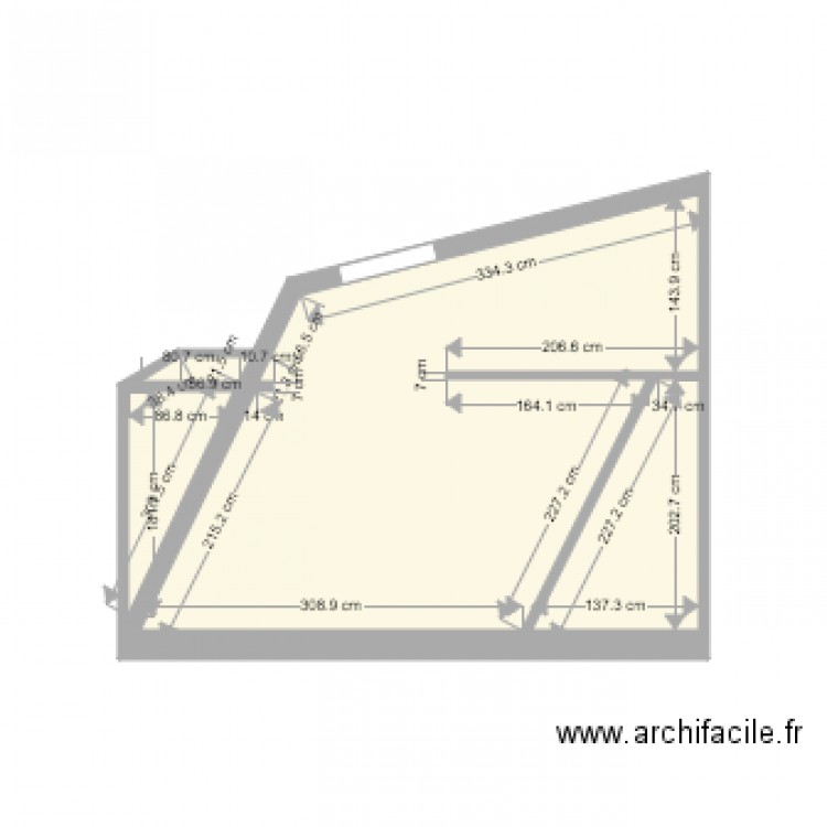 STUDIO PARROT 4 COUPE 2. Plan de 0 pièce et 0 m2