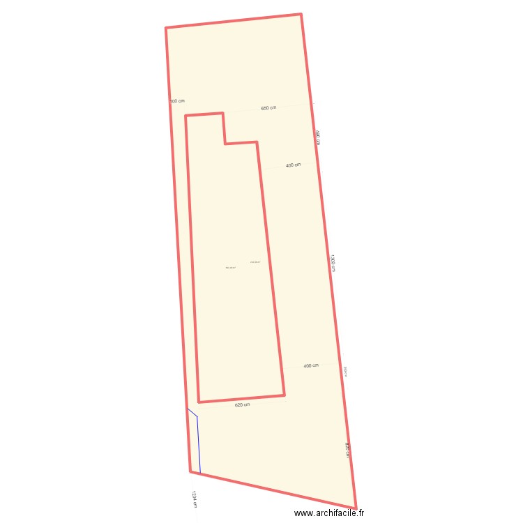 MARTINSART BASE. Plan de 2 pièces et 452 m2