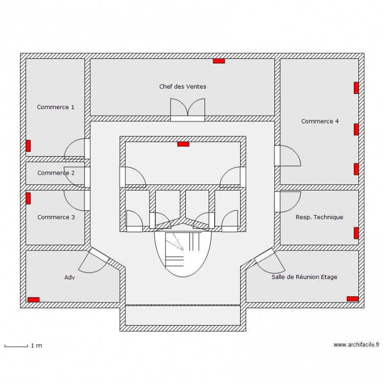 ESUS etage. Plan de 0 pièce et 0 m2
