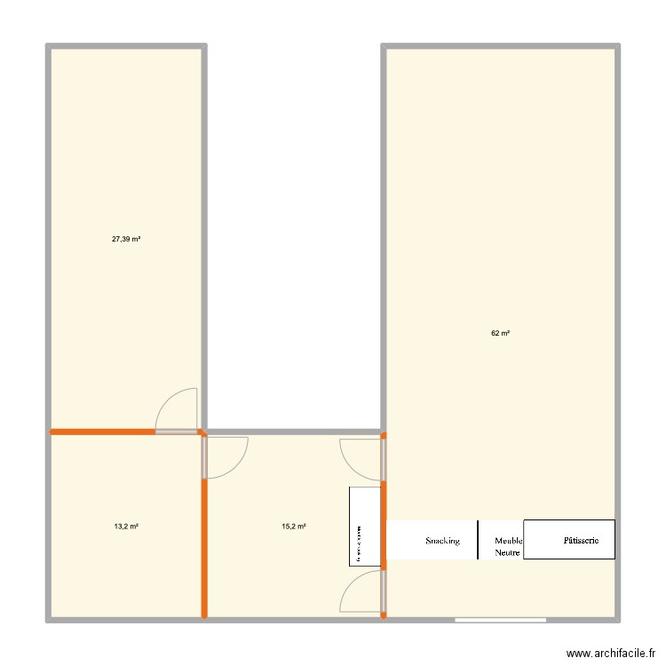Teddy Boutique . Plan de 0 pièce et 0 m2