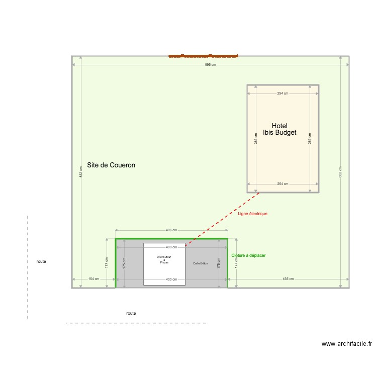 PLOTCOUE projet. Plan de 0 pièce et 0 m2