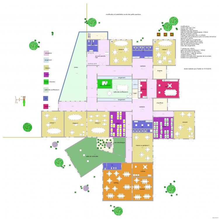 les petits queniaux final du 15 10 2016. Plan de 0 pièce et 0 m2