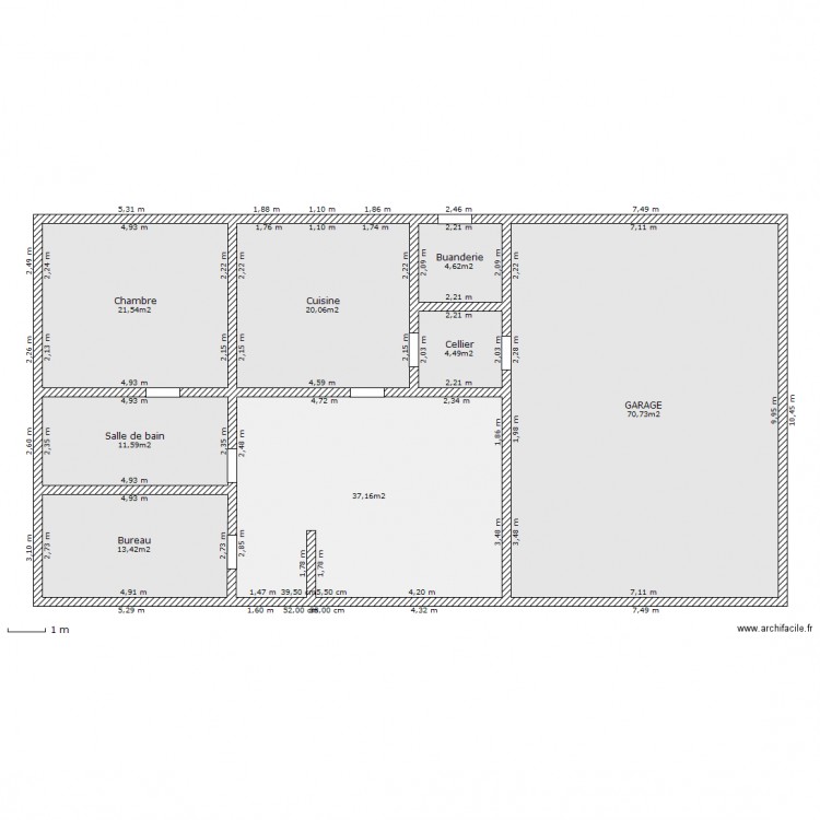 saint aulaye. Plan de 0 pièce et 0 m2