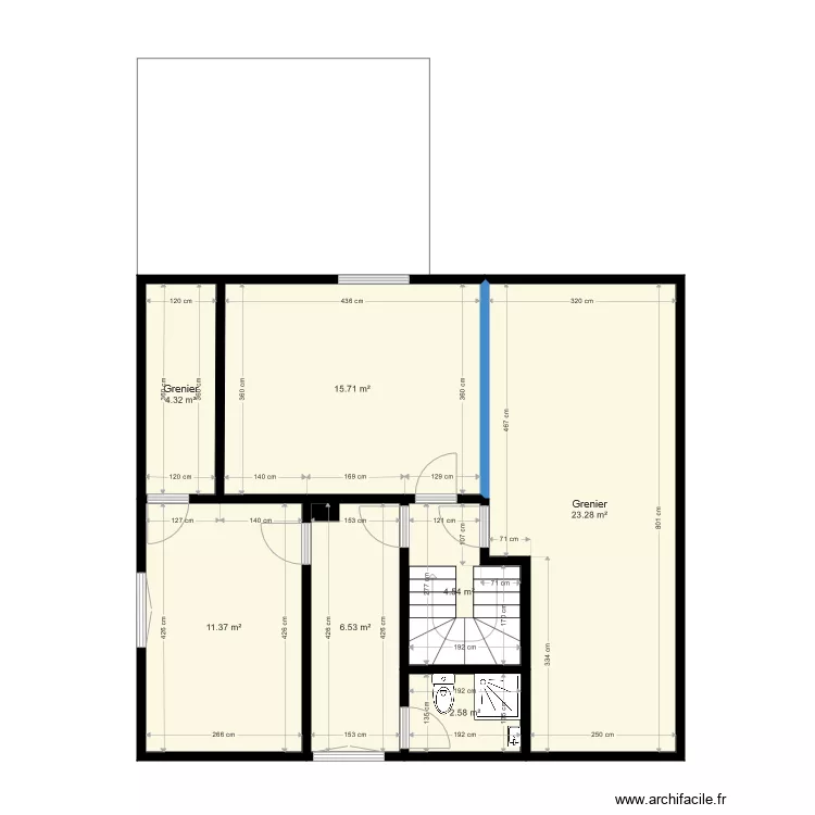 Traversins 12 1er après. Plan de Traversins 12 1er après. Plan de