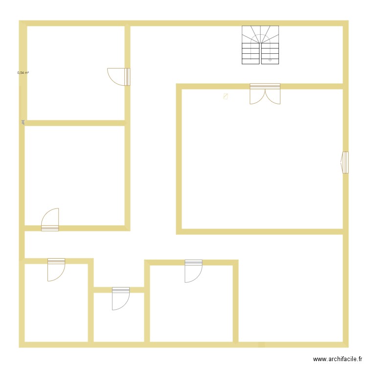  SOUS SOL PLAN. Plan de 0 pièce et 0 m2