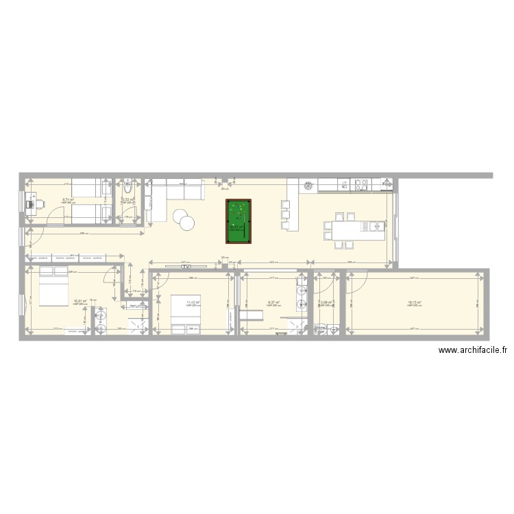 maison thomas agrandissement sans garage. Plan de 0 pièce et 0 m2