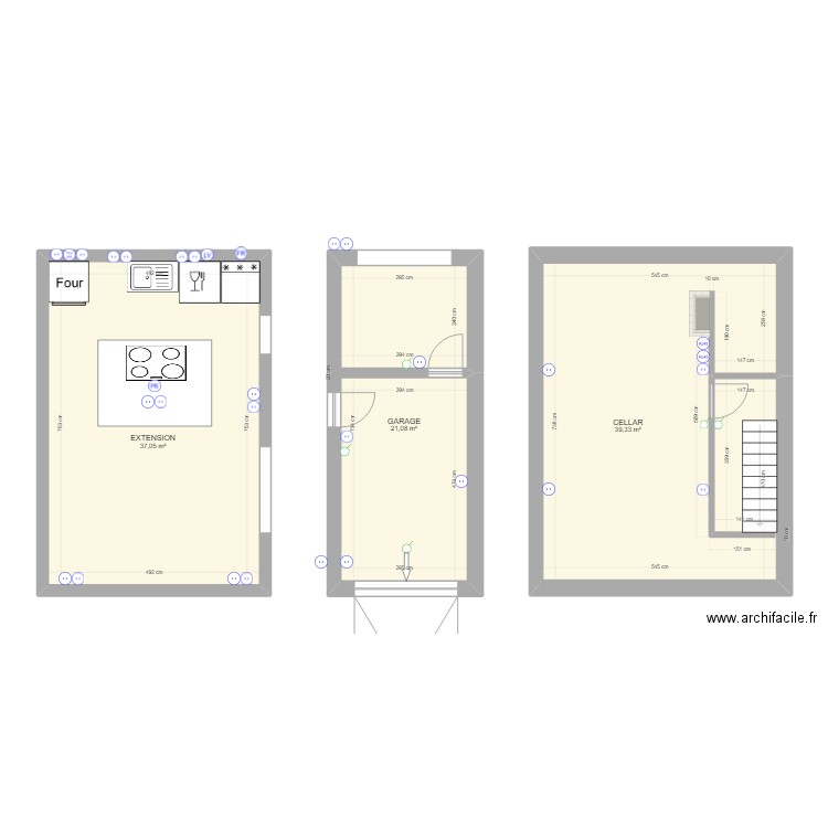 Maison. Plan de 0 pièce et 0 m2