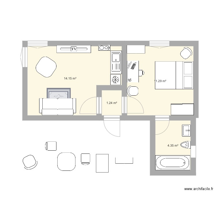 Gradignan 2. Plan de 0 pièce et 0 m2