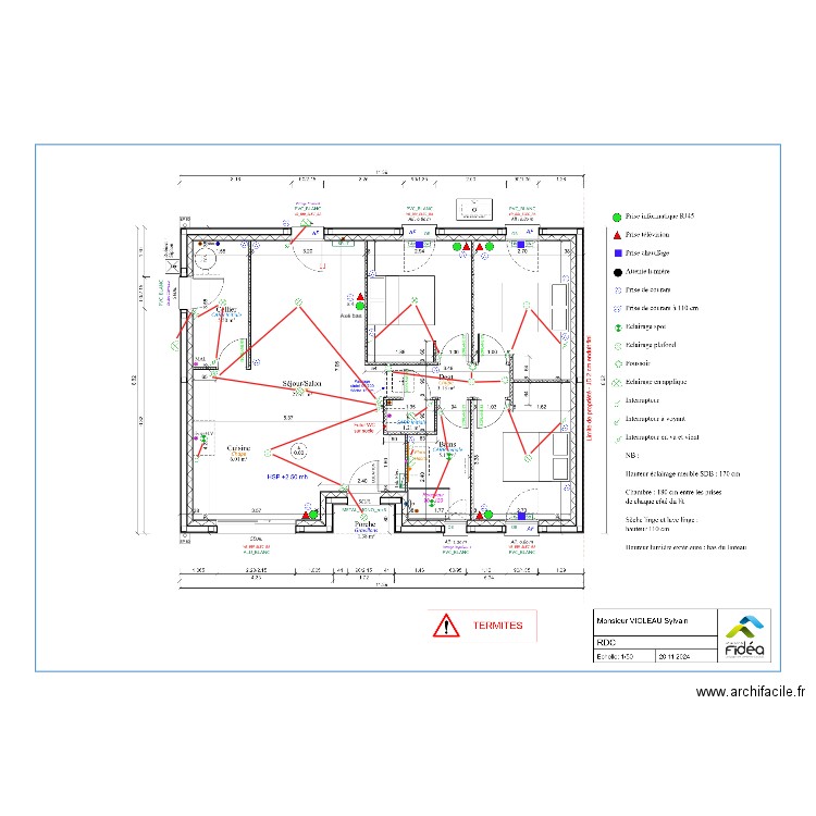VIOLEAU. Plan de 0 pièce et 0 m2