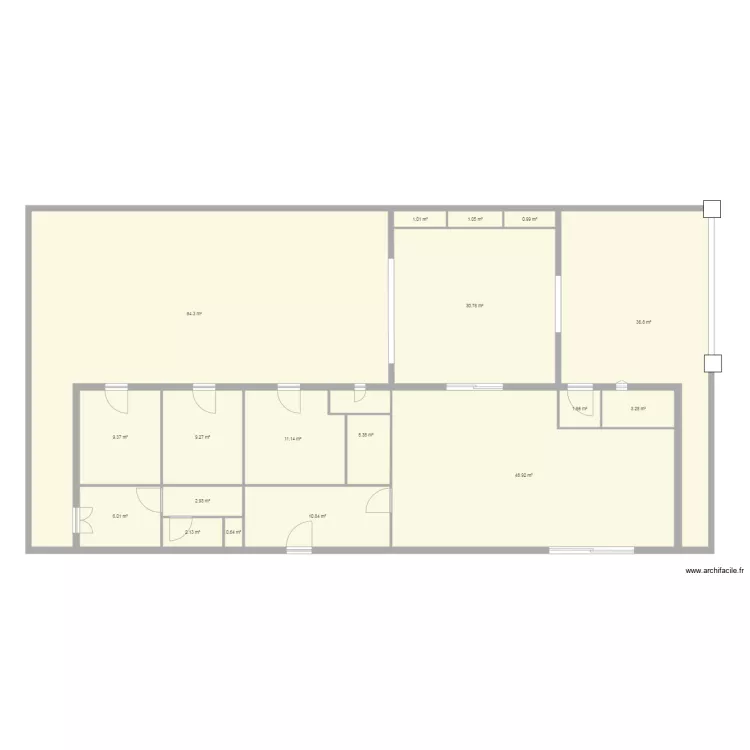 test location box2. Plan de 