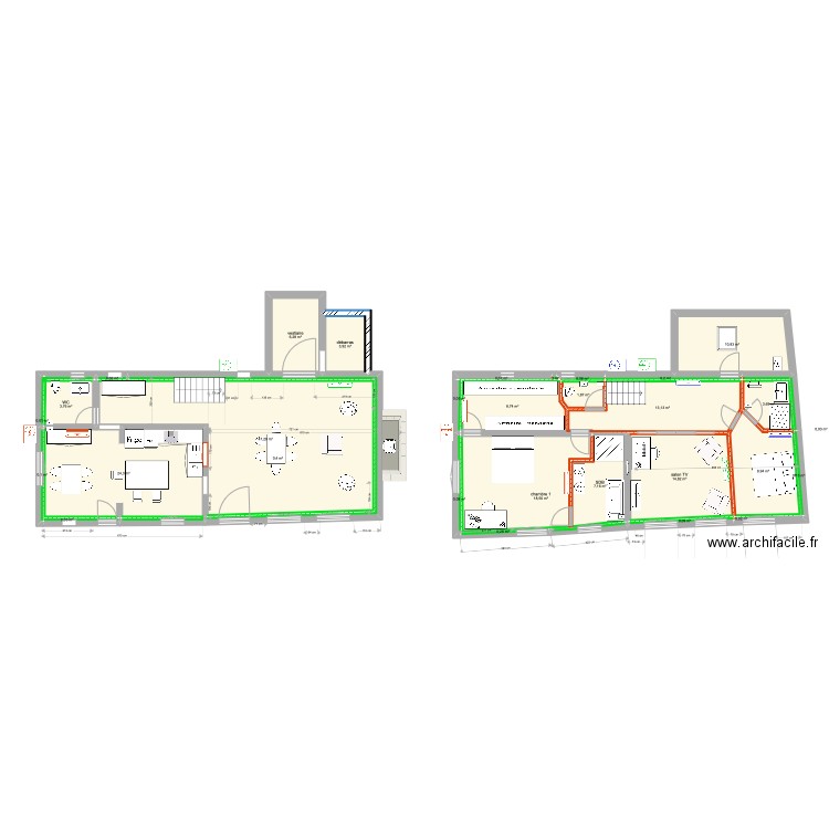 petite maison 10 mars 22 v4 bis. Plan de 0 pièce et 0 m2