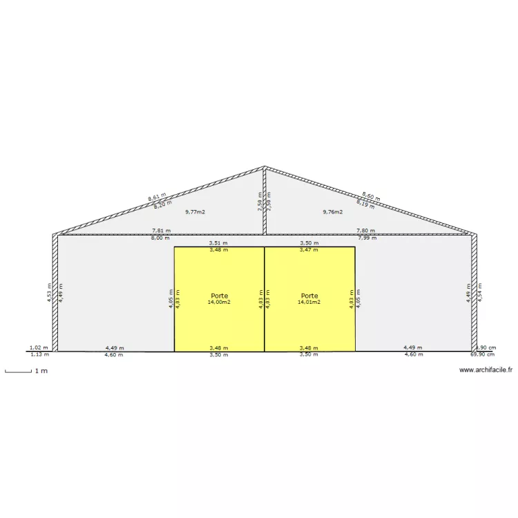 Hangar. Plan de Hangar. Plan de