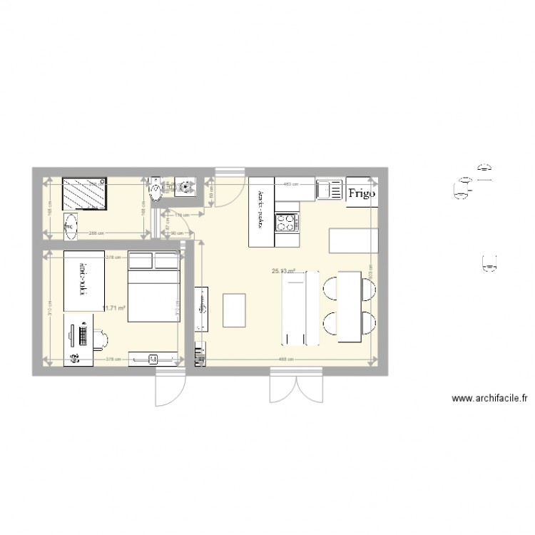 Appartement . Plan de 0 pièce et 0 m2