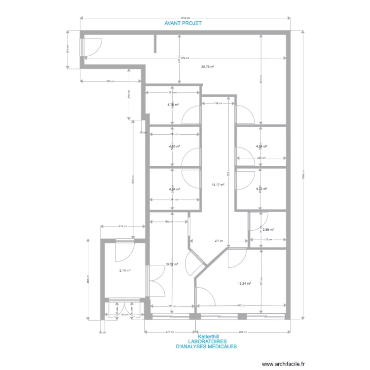 Kettterthill avent projet. Plan de 