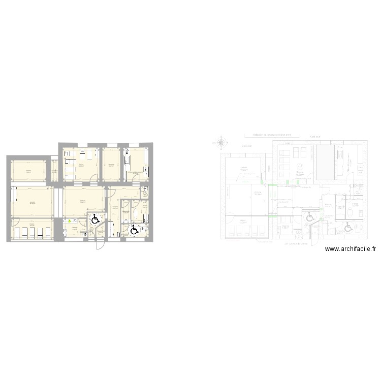 237 route de vienne VENISSIEUX creche V 291120202. Plan de 0 pièce et 0 m2