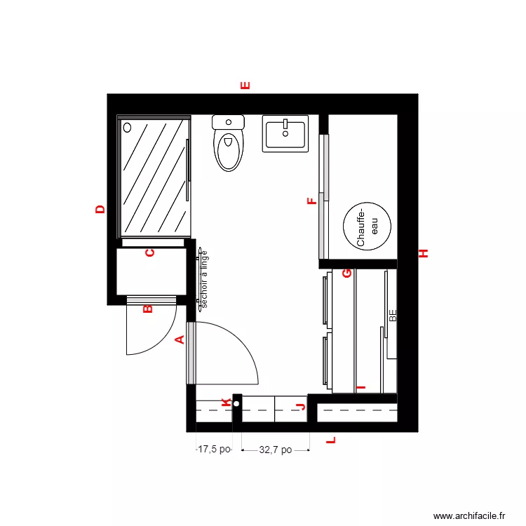 Laroche vide Ss. Plan de 