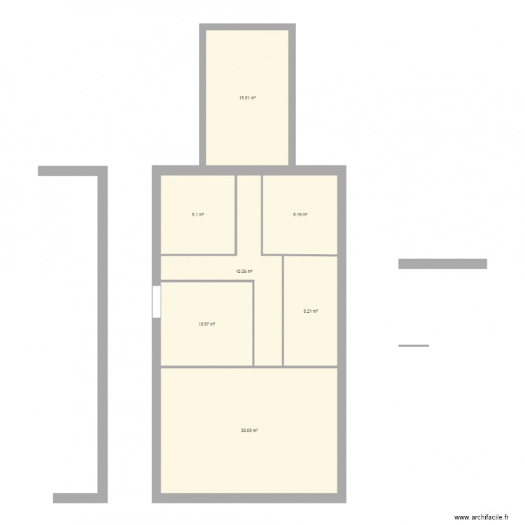 projet bosson maison T. Plan de 0 pièce et 0 m2