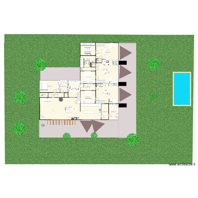 gite 10. Plan de 0 pièce et 0 m2