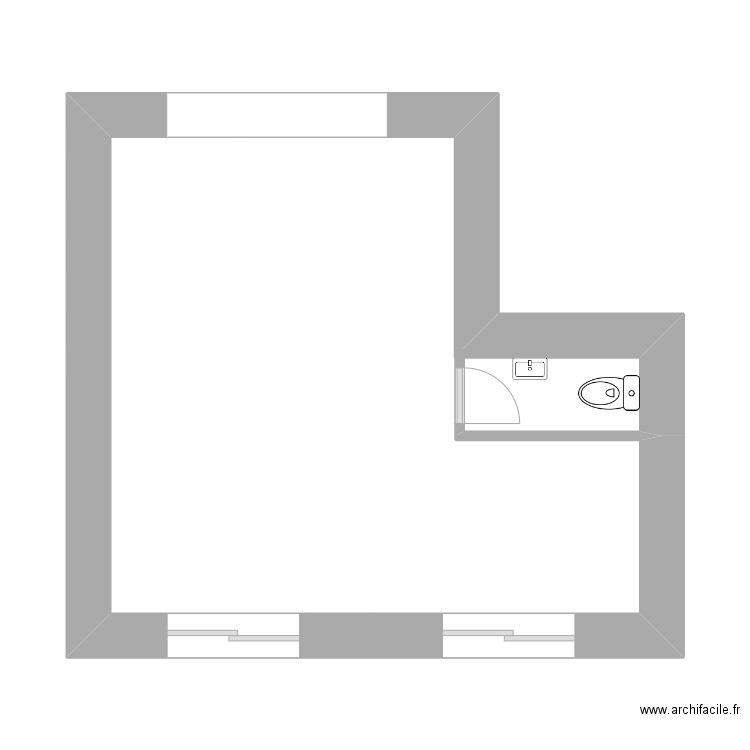 chambre rdc. Plan de 0 pièce et 0 m2