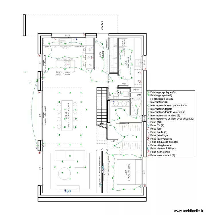 flo sonia rdc. Plan de 