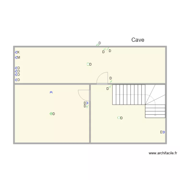 Elkassi cave. Plan de Elkassi cave. Plan de