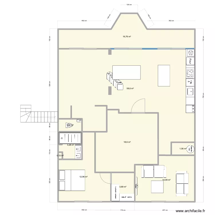 Pornichet De Gaulle RDC Base V1. Plan de 