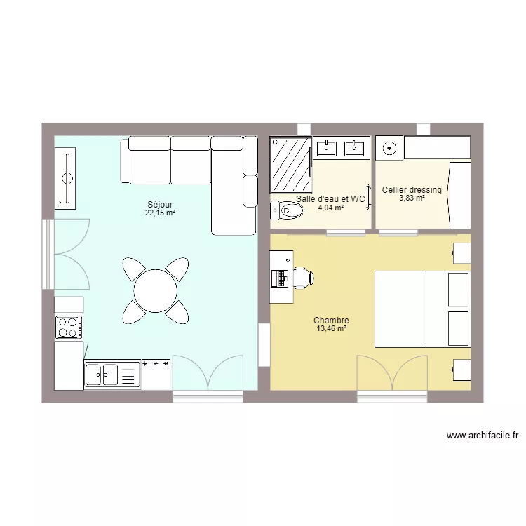 garage calenzana 2. Plan de 