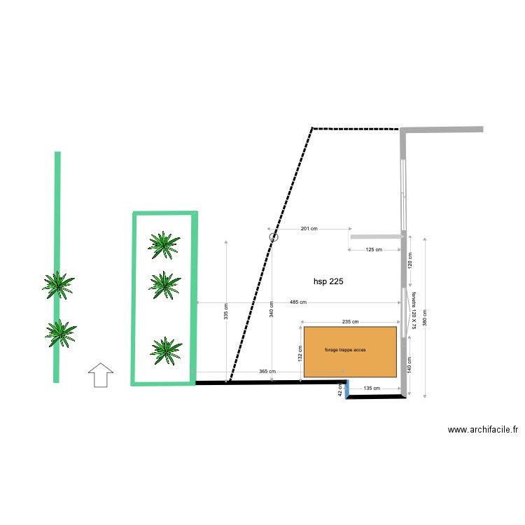 existant PORHEL. Plan de 0 pièce et 0 m2