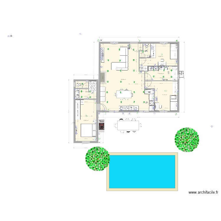 plan définitif avec garage 2. Plan de 0 pièce et 0 m2