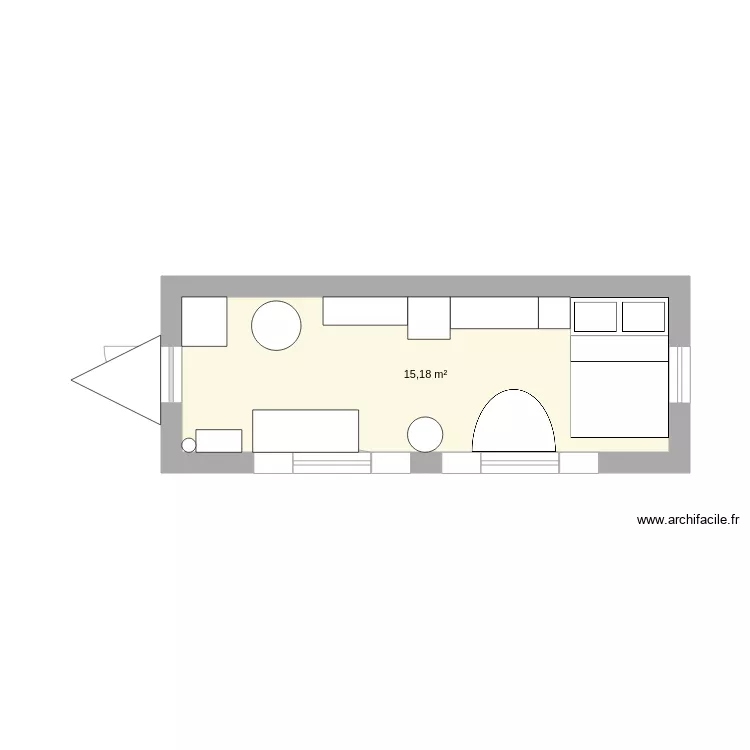 Roulotte janvier 2022. Plan de Roulotte janvier 2022. Plan de