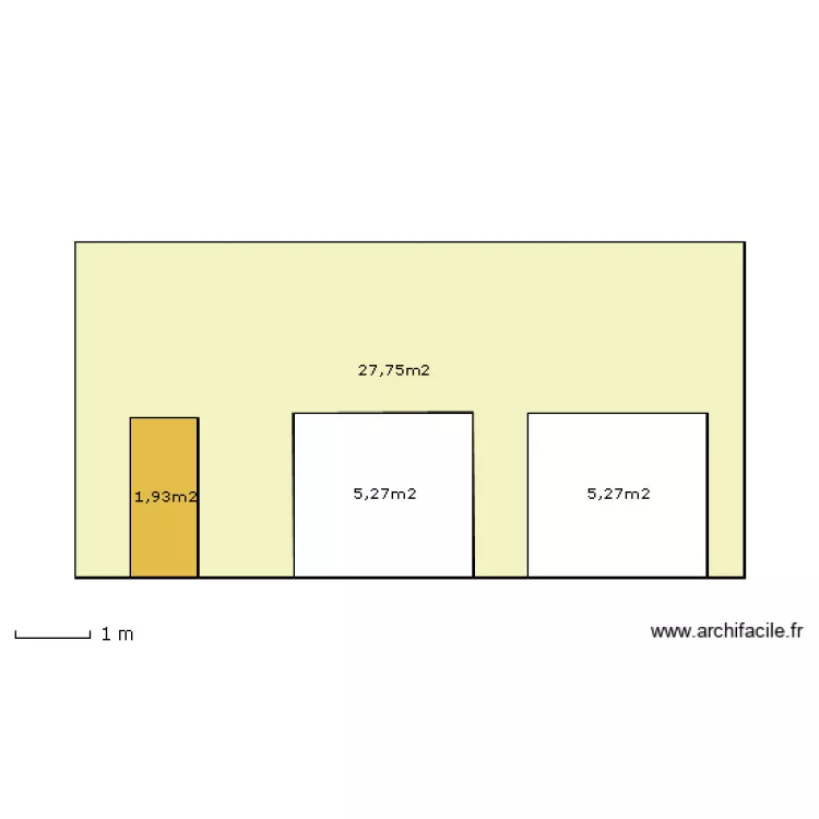 fa&ccedil;ade garage. Plan de 