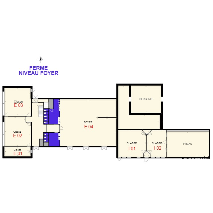 ENSEMBLE FERME. Plan de 0 pièce et 0 m2