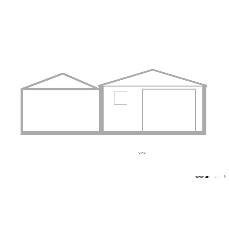 ext garage bis. Plan de 0 pièce et 0 m2