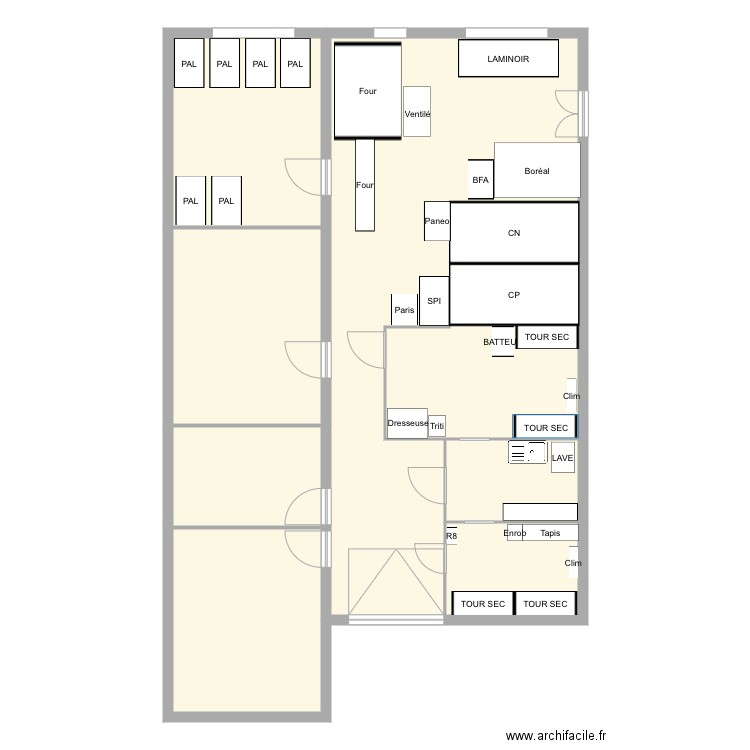 Paget. Plan de 0 pièce et 0 m2