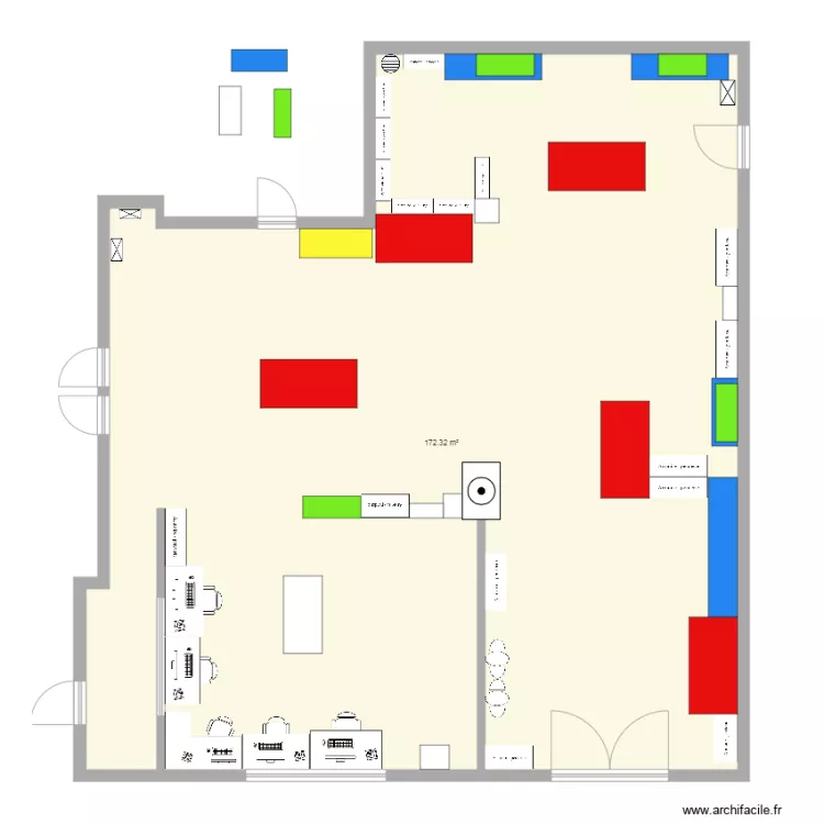 KP1 atelier ops light. Plan de KP1 atelier ops light. Plan de