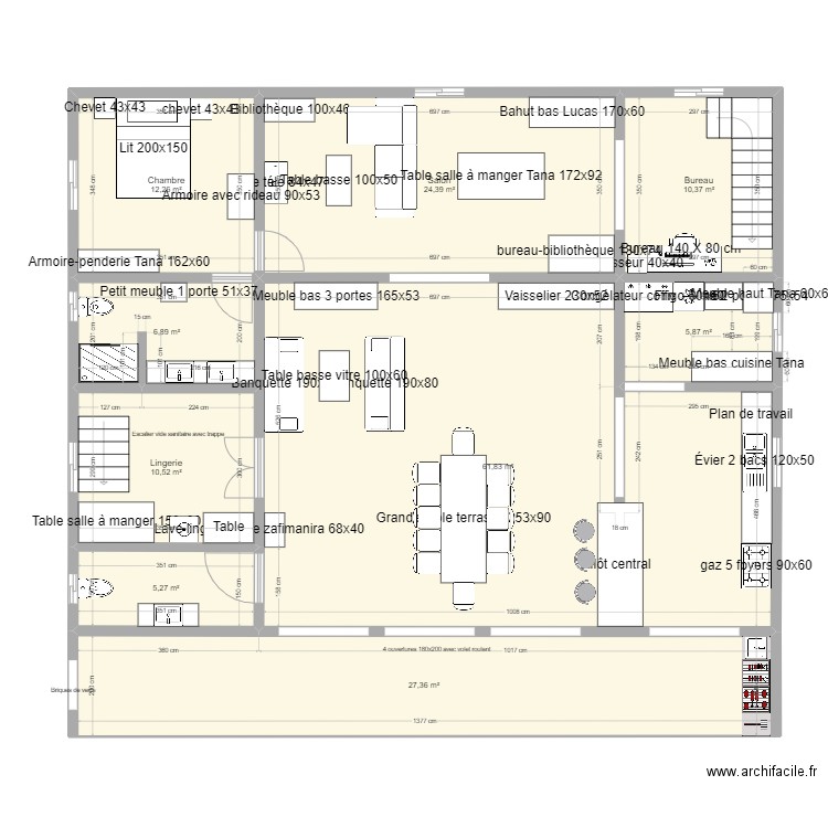 Maison Mangily 23 mai 2023. Plan de 0 pièce et 0 m2