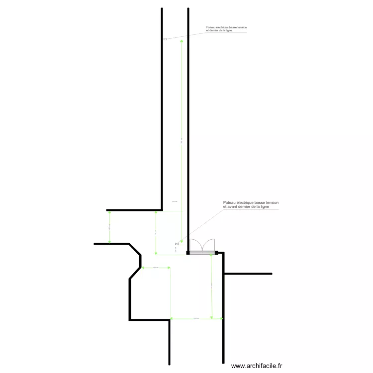 Plan actuel intersection ver 1. Plan de 