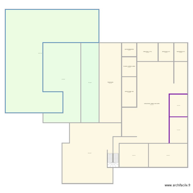 TRANCHAGE 2022 v A DECEMBRE. Plan de 16 pièces et 846 m2