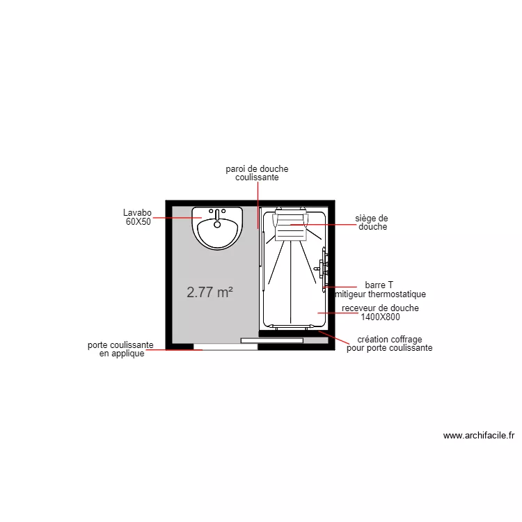 CHICHEPORTICHE. Plan de 