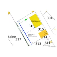 D&eacute;jean plan de masse