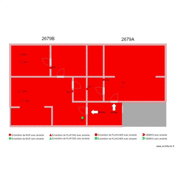 2679 st charles. Plan de 0 pièce et 0 m2