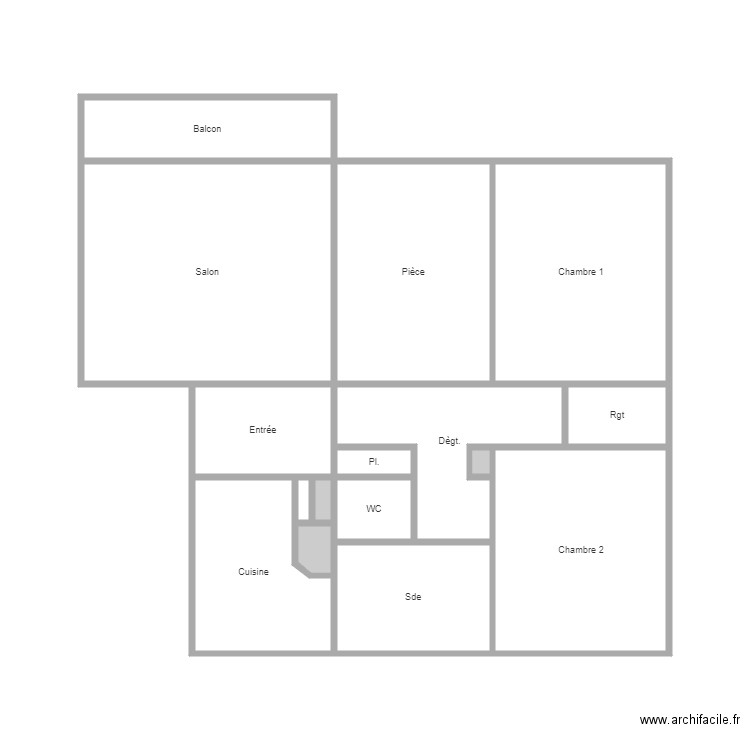 montero. Plan de 0 pièce et 0 m2