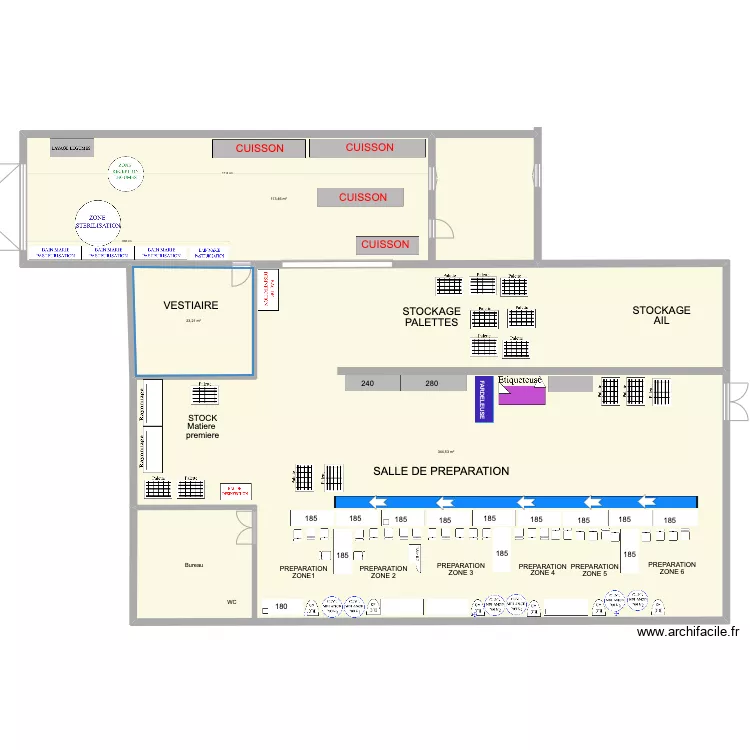 Thala Usine 2023 V2. Plan de 