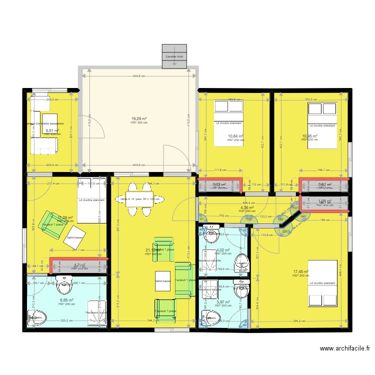 MON PLAN AIME. Plan de 0 pièce et 0 m2
