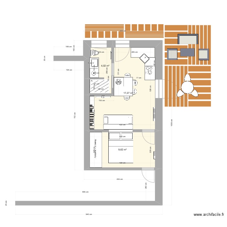 Appt ss Payas. Plan de 0 pièce et 0 m2