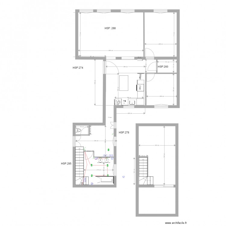 soret plan elec  bureau cuisine sdb 9 octobre. Plan de 0 pièce et 0 m2