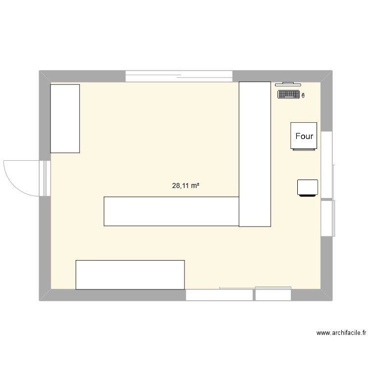 MAGASIN . Plan de 0 pièce et 0 m2